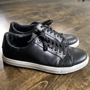 Karl Lagerfeld - Men's Black Leather Shoes